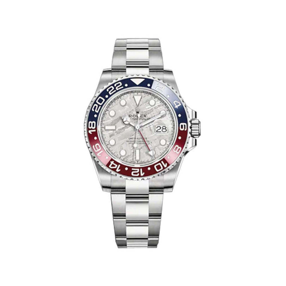 Rolex GMT-Master II 40mm 126719BLRO White Gold Oyster Meteorite Dial 1