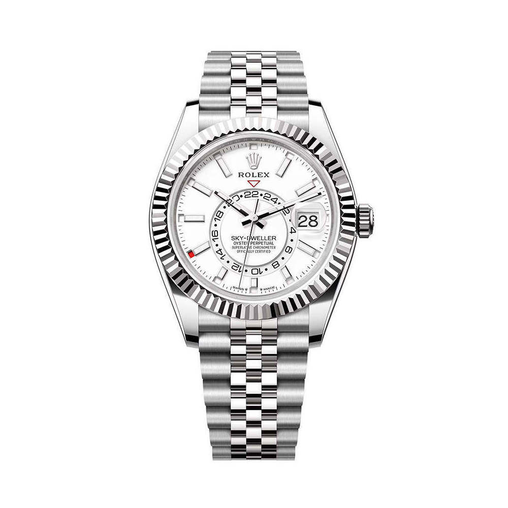 Rolex Sky-Dweller 42mm 336934 Oystersteel Jubilee Intense White Dial 1