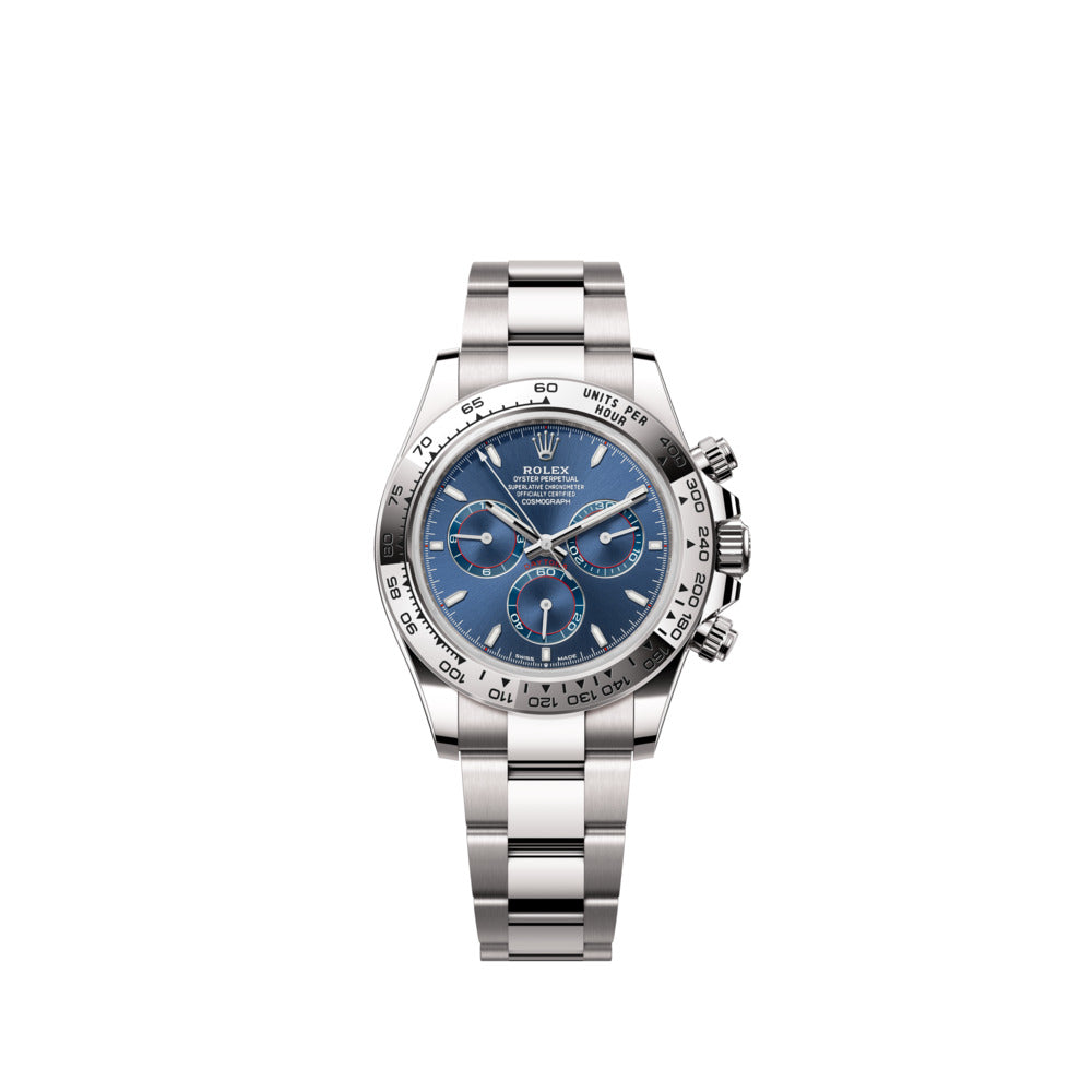 Rolex Cosmograph Daytona 40mm 126509 White Gold Bright Blue Dial Unworn/Complete/2025