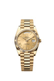 Rolex Day-Date 40 mm 228238-006 President Fluted Champagne Dial Unworn/Complete/2023+ 