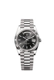 Rolex Day-Date 40 mm 228239 President Fluted Black Dial Unworn/Complete/2023+ 