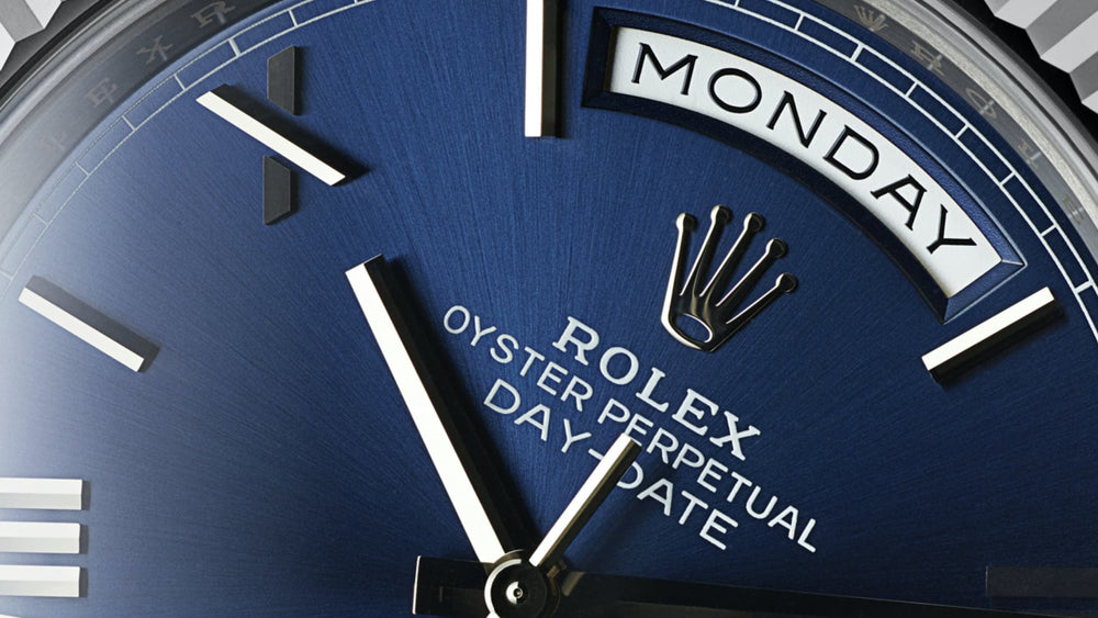 Rolex Day-Date 40 mm 228239-0007 President Fluted Blue Dial Unworn/Complete/2023+  2