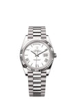 Rolex Day-Date 40 mm 228239 President Fluted White Dial Unworn/Complete/2023+ 