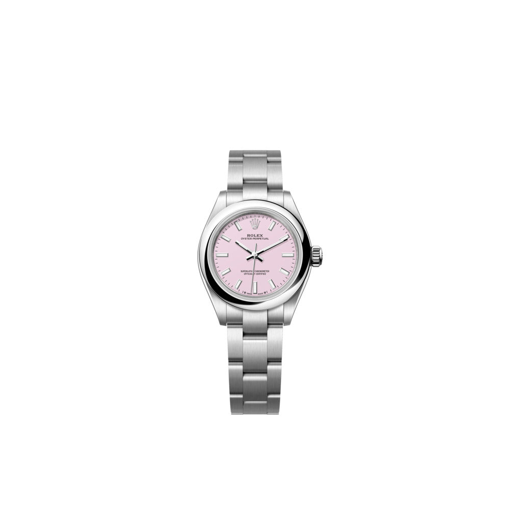 Rolex Oyster Perpetual 28mm 276200 Oystersteel Candy Pink Dial Unworn/Complete/2025