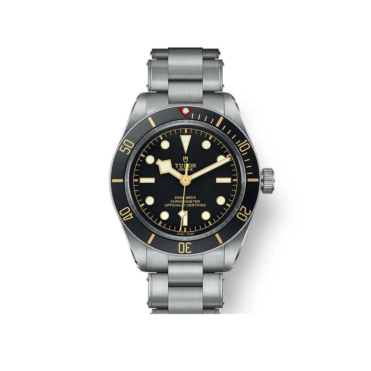【bla】TUDOR ブラックベイ ステンレススチールベルト21mm Tudor Black Bay 58 M79030N-0001 39mm Steel bracelet Black Dial