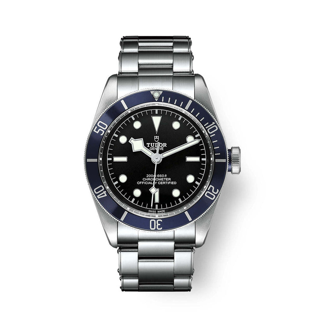 Tudor Black Bay M79230B-0008 41mm Rivet steel bracelet Black Dial