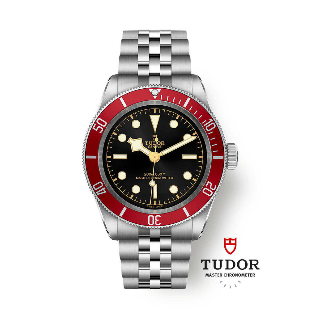 Tudor Black Bay M7941A1A0RU-0003 41mm Steel bracelet Black Dial