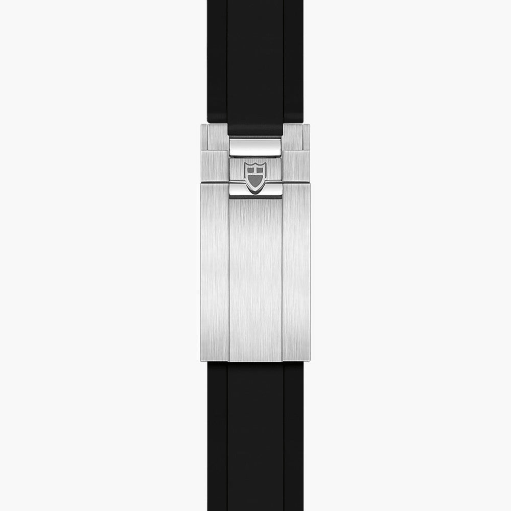 Tudor Black Bay 54 M79000N-0002 37mm Black rubber strap Black Dial  1