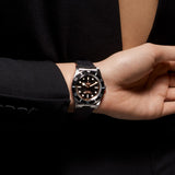 Tudor Black Bay 54 M79000N-0002 37mm Black rubber strap Black Dial  2