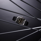 Tudor Black Bay 54 M79000N-0002 37mm Black rubber strap Black Dial  3
