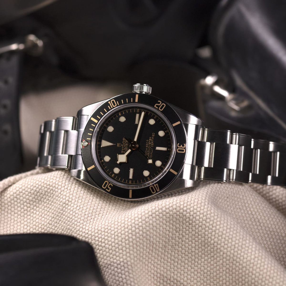Tudor Black Bay 58 M79030N-0001 39mm Steel bracelet Black Dial