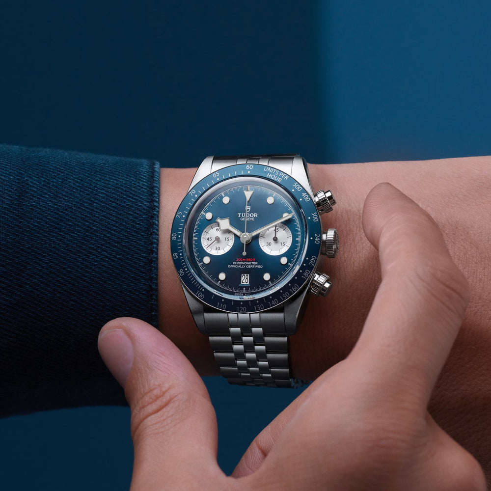 Tudor Black Bay Chrono M79360B-0002 41mm Steel bracelet Blue Dial  2