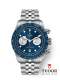 Tudor Black Bay Chrono M79360B-0002 41mm Steel bracelet Blue Dial 