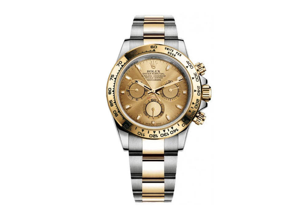 Rolex Cosmograph Daytona 40mm 116503 Two-Tone Oyster Champagne Dial