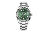 Rolex Oyster Perpetual DateJust 41mm 126334 Oystersteel Mint Green Dial