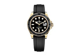 Rolex Yacht-Master 42mm 226658 Yellow Gold Oysterflex Black Dial