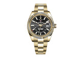 Rolex Sky-Dweller 42mm 3269388 Yellow Gold Oyster Bright Black Dial