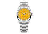 Rolex Oyster Perpetual 36mm 126000 Oystersteel Yellow Dial